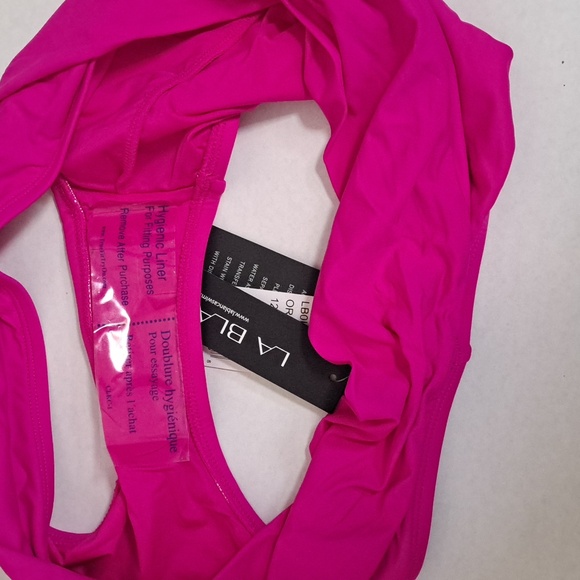 La Blanca Island Goddess Shirred Band Hipster Swim Bottom - Orchid 12 - Picture 6 of 8